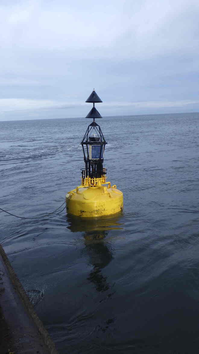 THV Galatea off Whitby