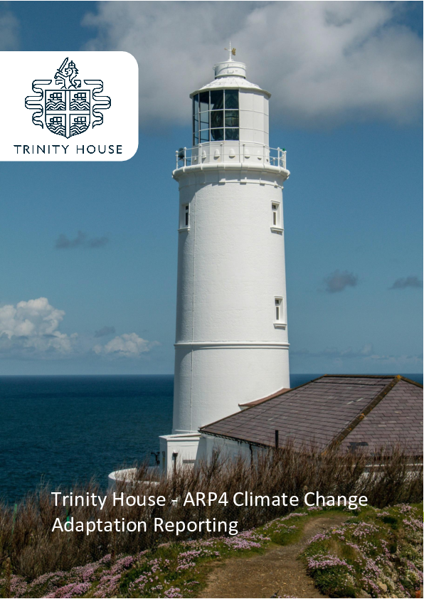 ARP4 Climate Change Adaptation Reporting