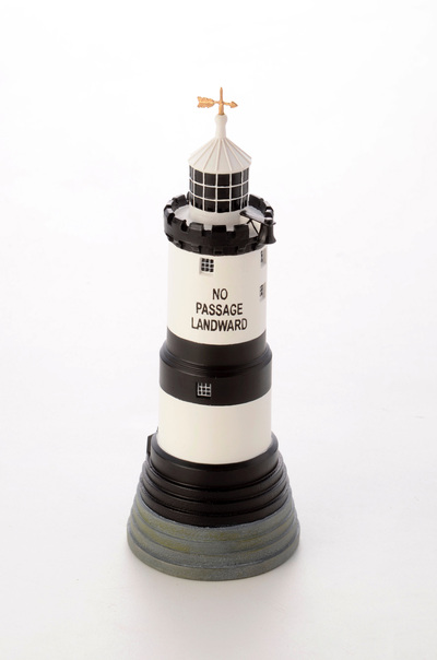 Trwyn Du lighthouse model
